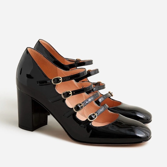 J. Crew Shoes - J Crew Maisie Multi Strap Heels in Patent Leather